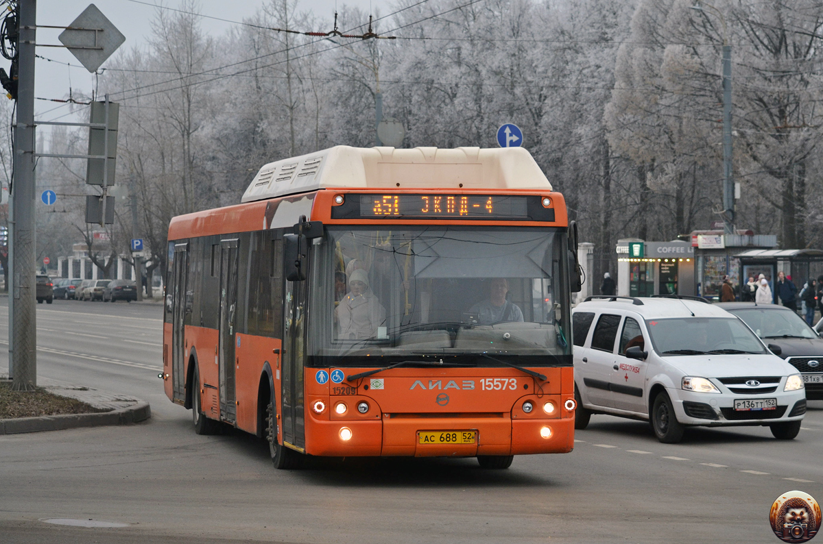 Нижегородская область, ЛиАЗ-5292.67 (CNG) № 15573