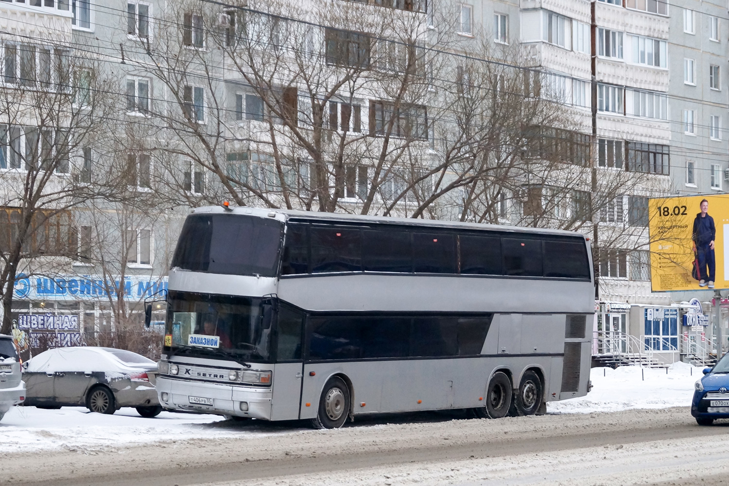 Омская область, Setra S228DT № Т 406 РВ 55