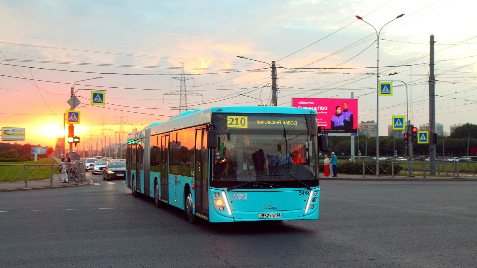 Санкт-Петербург, МАЗ-216.047 № 5448