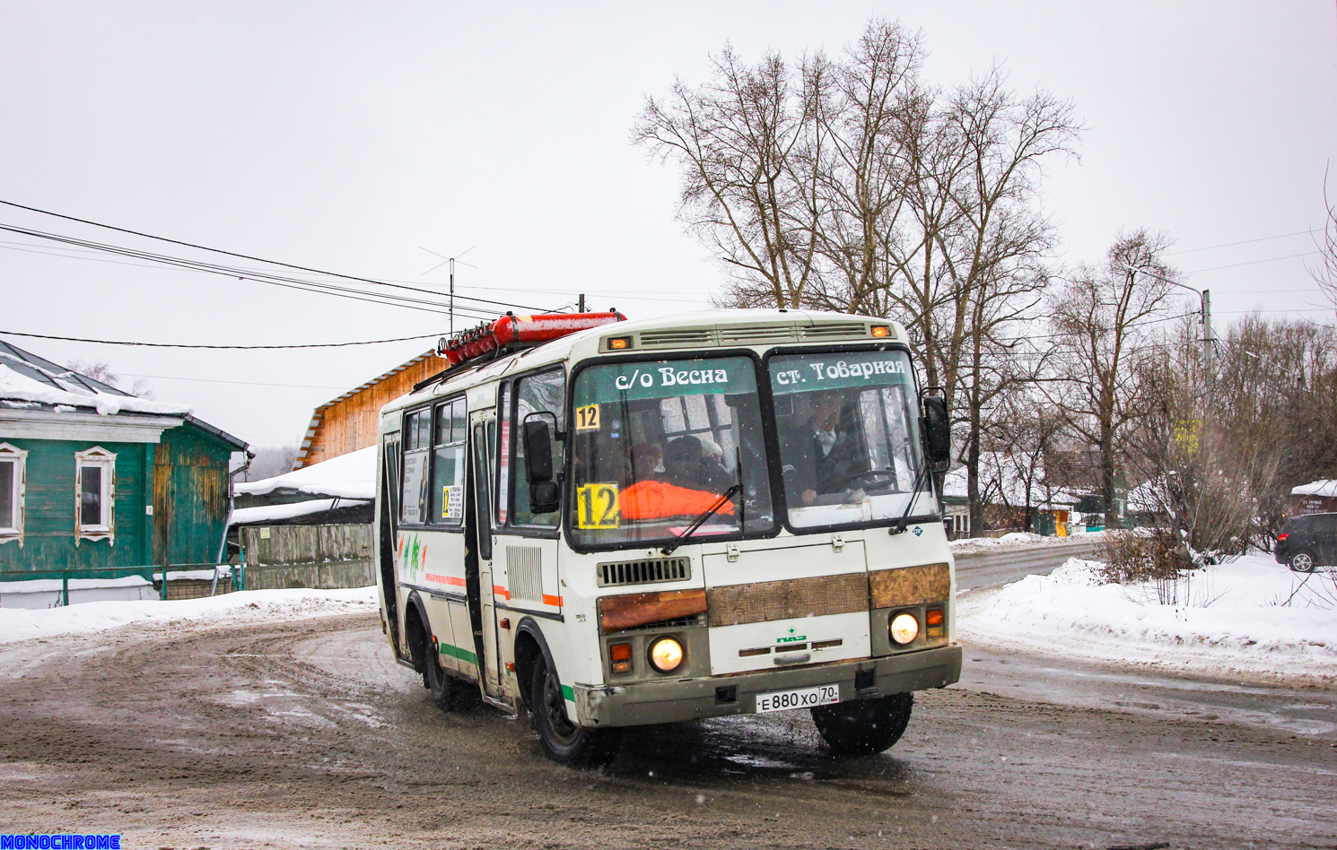 Томская область, ПАЗ-32054 № Е 880 ХО 70