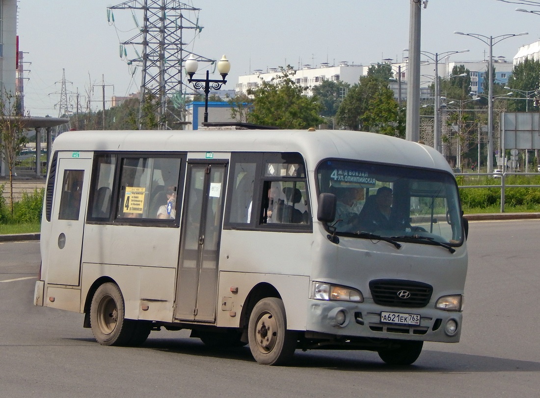 Самарская область, Hyundai County SWB (ТагАЗ) № А 621 ЕК 763