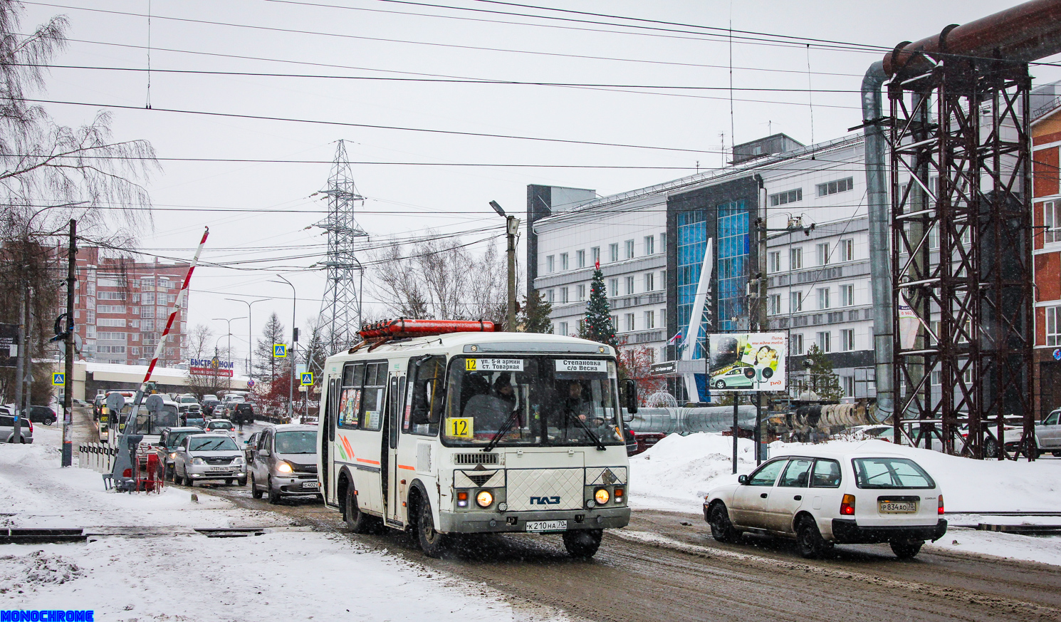 Томская область, ПАЗ-32054 № К 210 НА 70