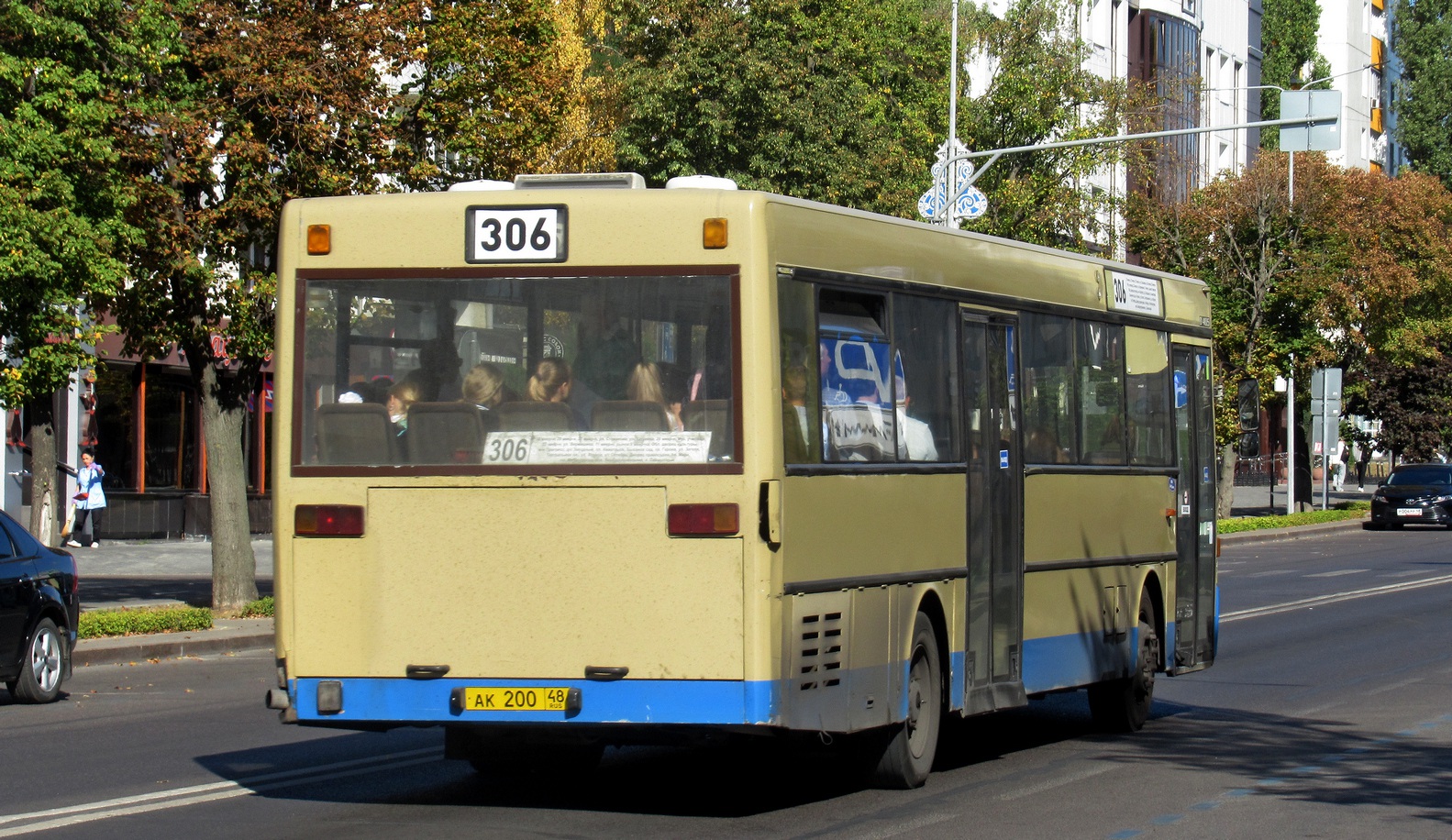 Липецкая область, Mercedes-Benz O405 № АК 200 48