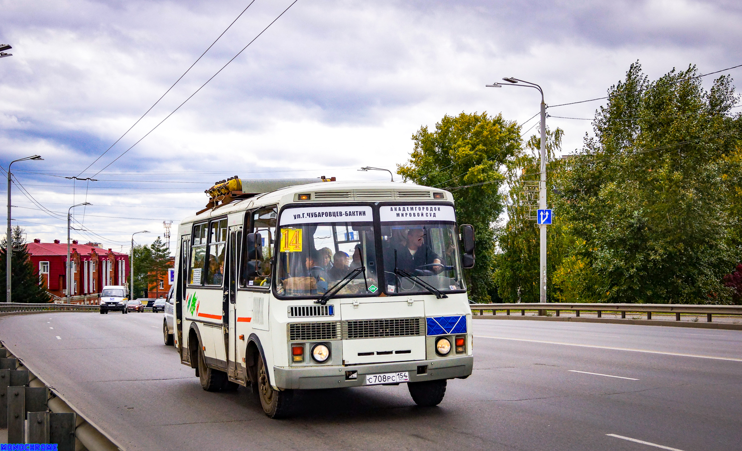 Томская область, ПАЗ-32054 № С 708 РС 154