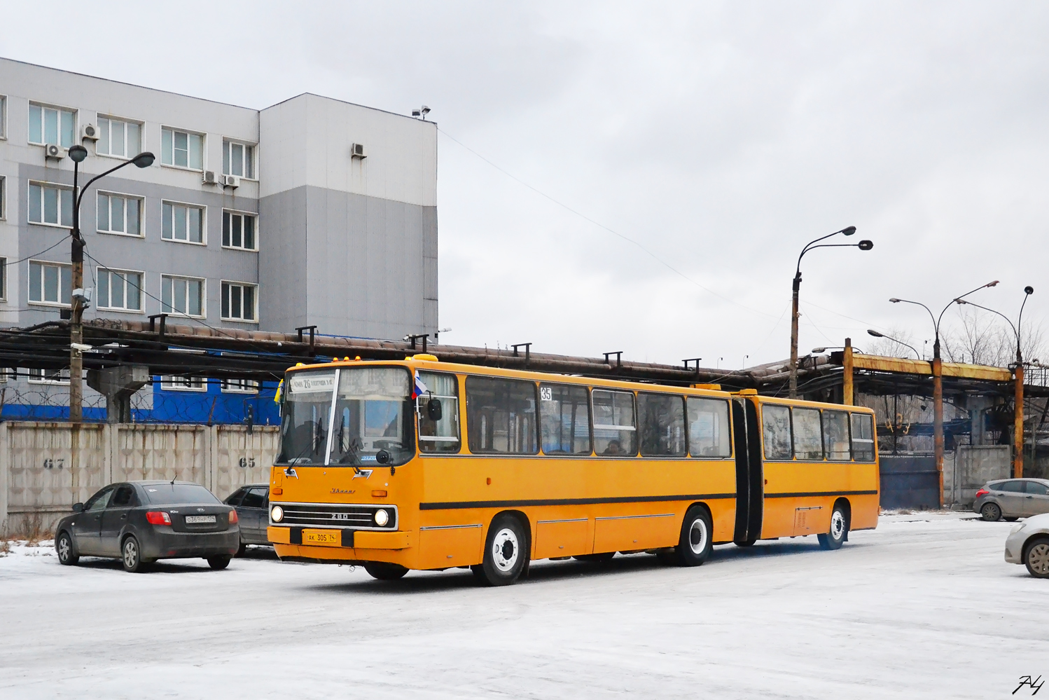 Челябинская область, Ikarus 280.02 № АК 305 74