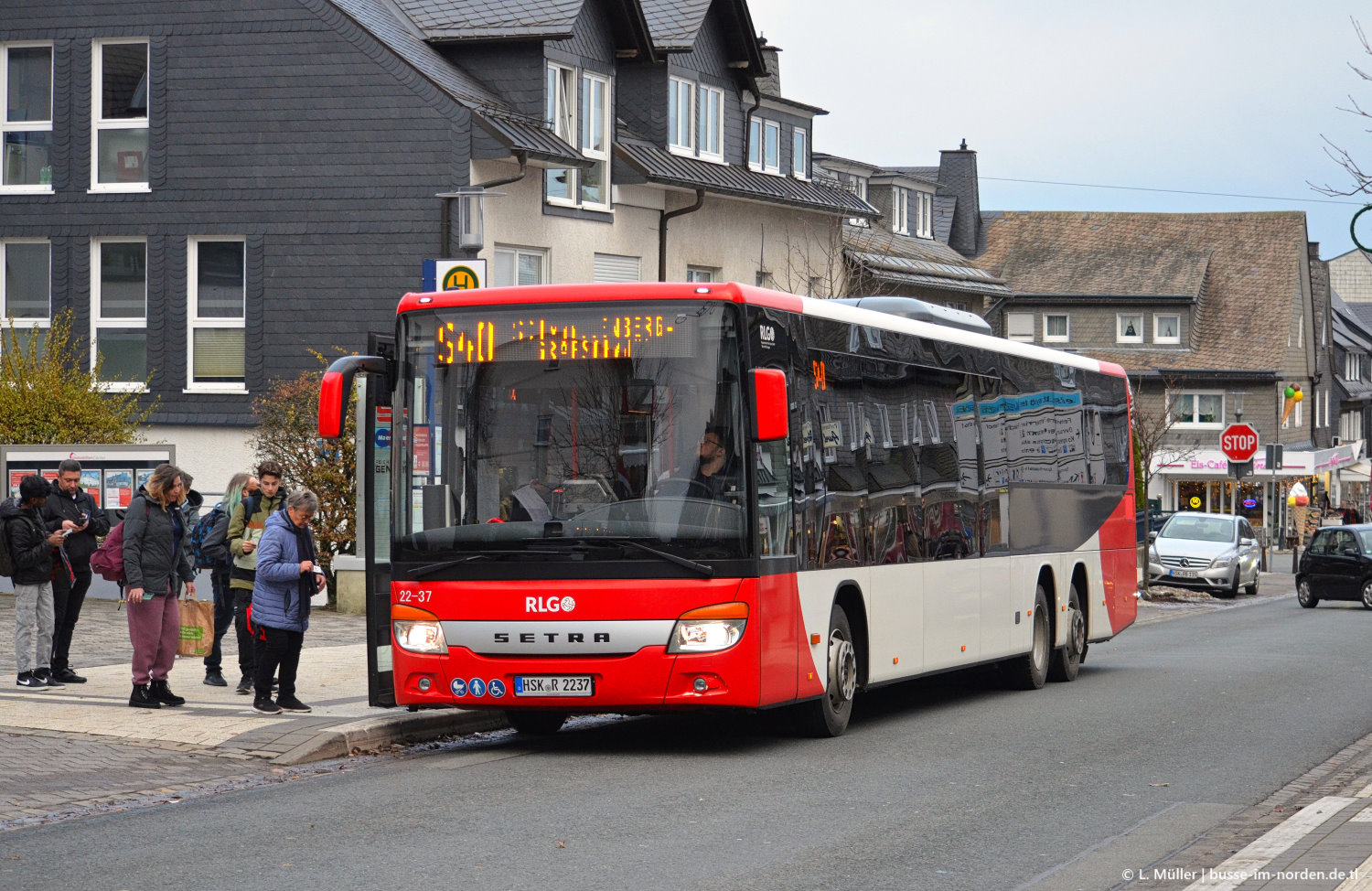 Северный Рейн-Вестфалия, Setra S418LE business № 22-37