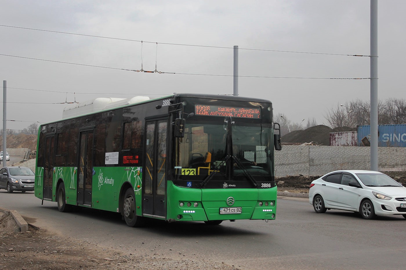 Алматы, Golden Dragon XML6125CN (Hyundai Trans Auto) № 3886