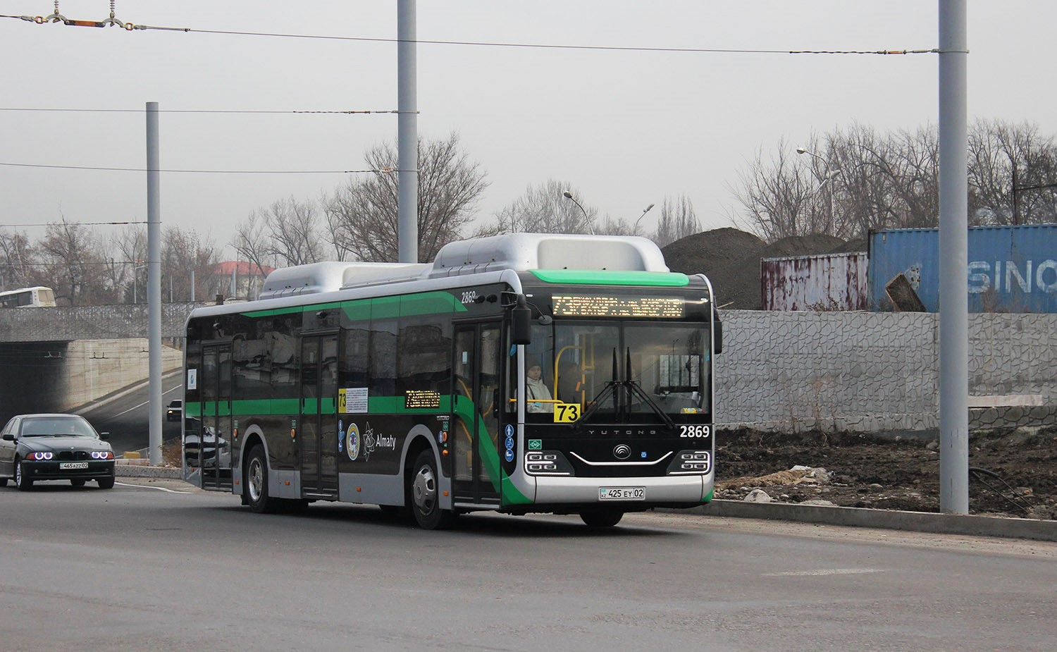 Алматы, Yutong ZK6126HG (QazTehna) № 2869 Алматы, Yutong ZK6126HG (QazTehna) № 2869