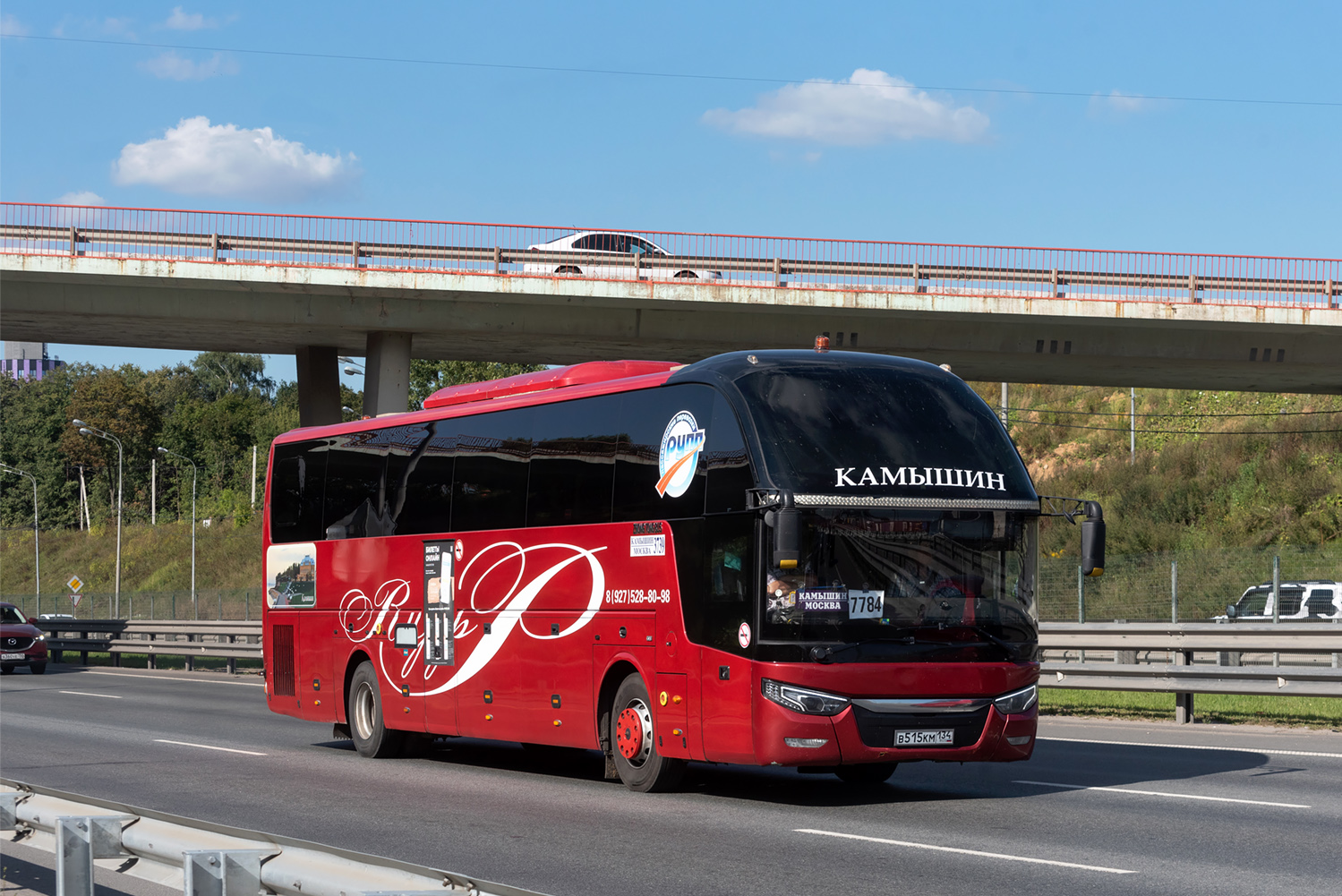 Волгоградская область, Zhong Tong LCK6127H ComPass № В 515 КМ 134