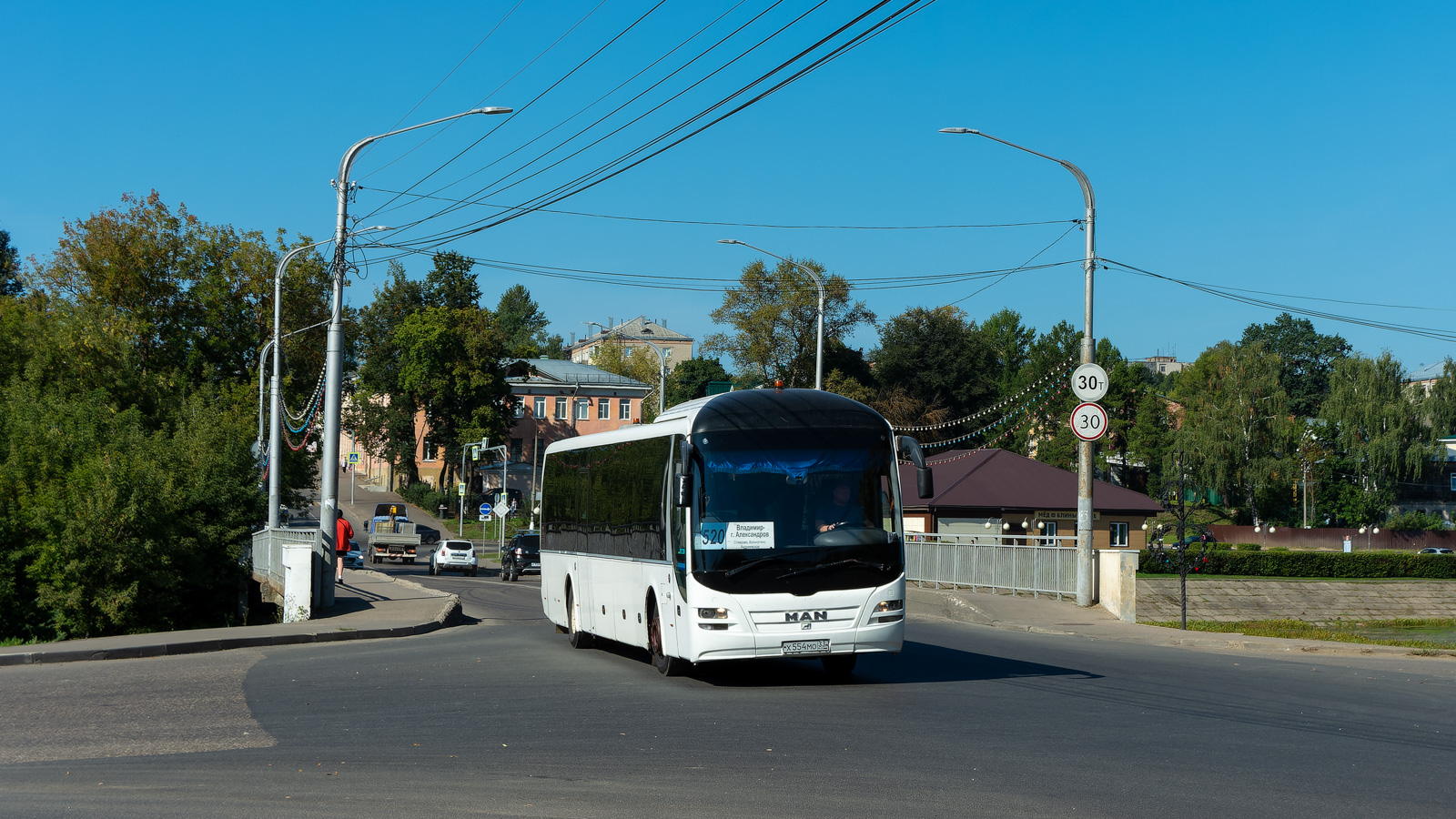 Владимирская область, MAN R14 Lion's Regio C ÜL354 C № Х 554 МО 33