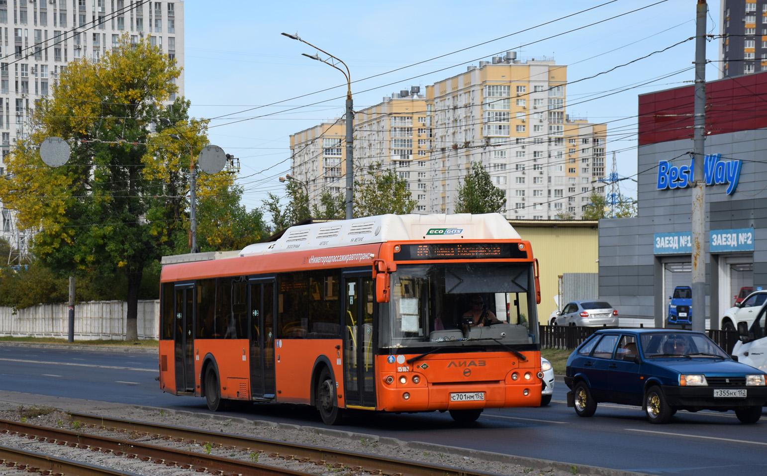 Нижегородская область, ЛиАЗ-5292.67 (CNG) № 15187