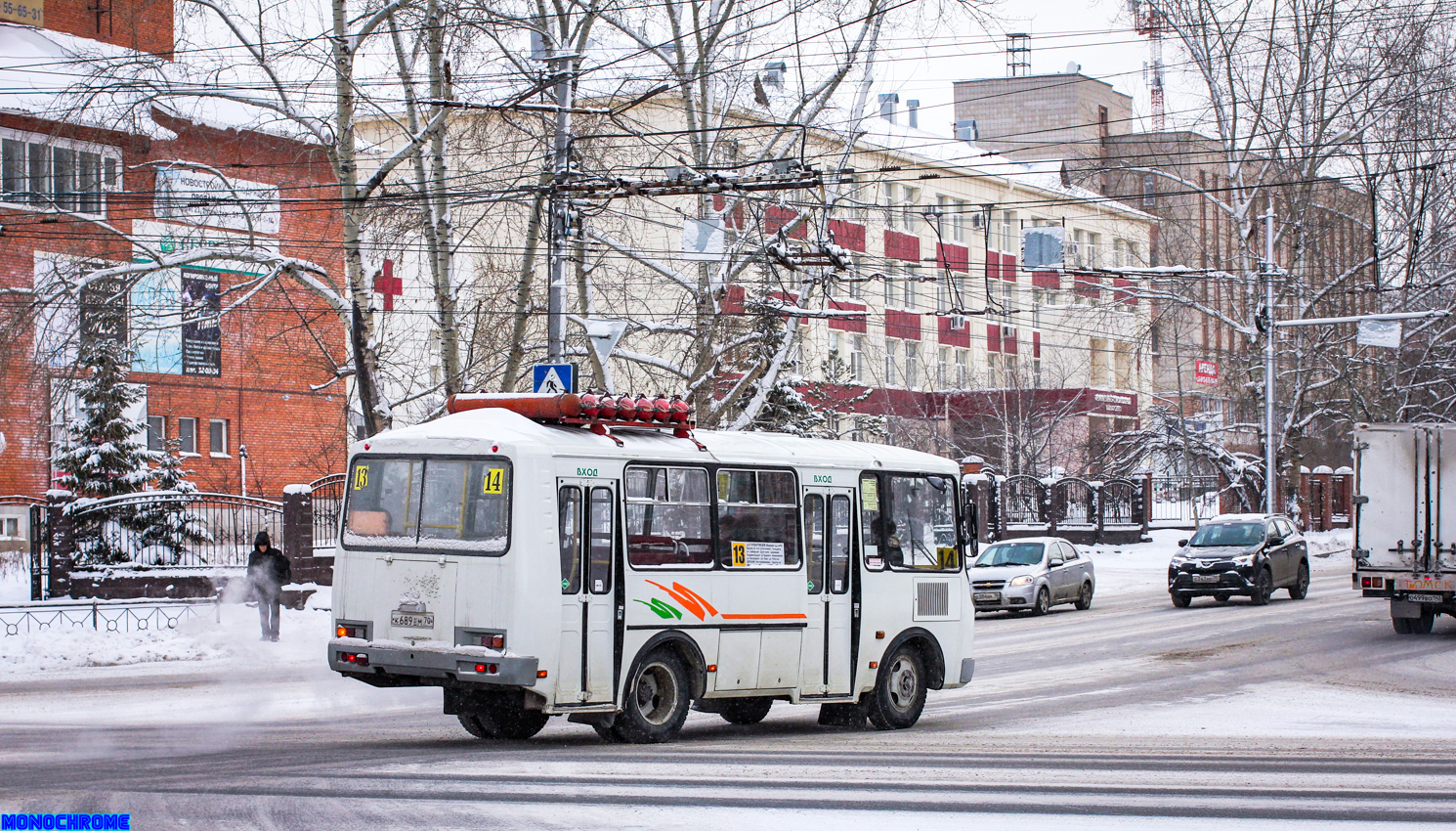 Томская область, ПАЗ-32054 № К 689 ЕМ 70