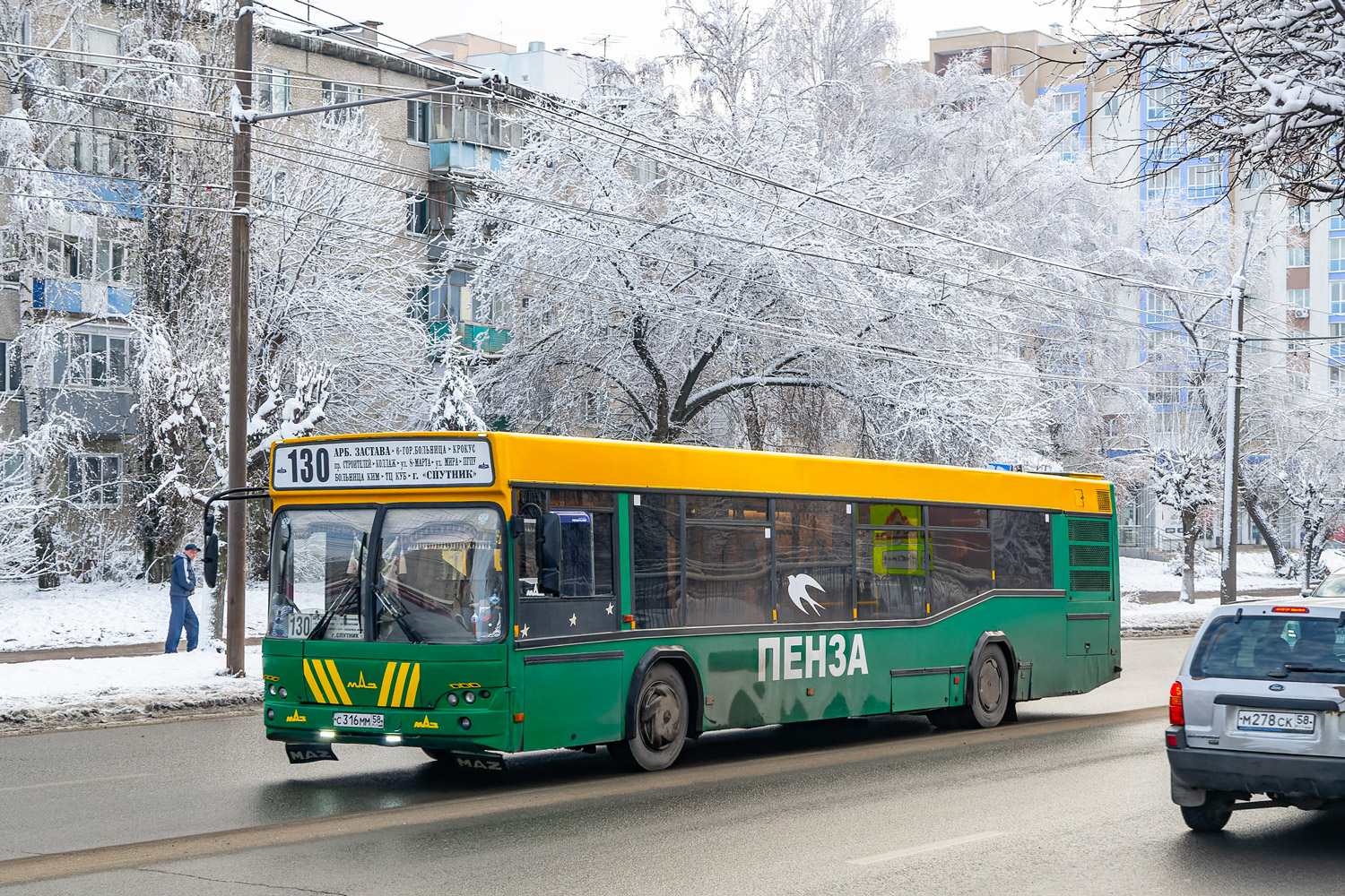 Пензенская область, МАЗ-103.465 № С 316 ММ 58