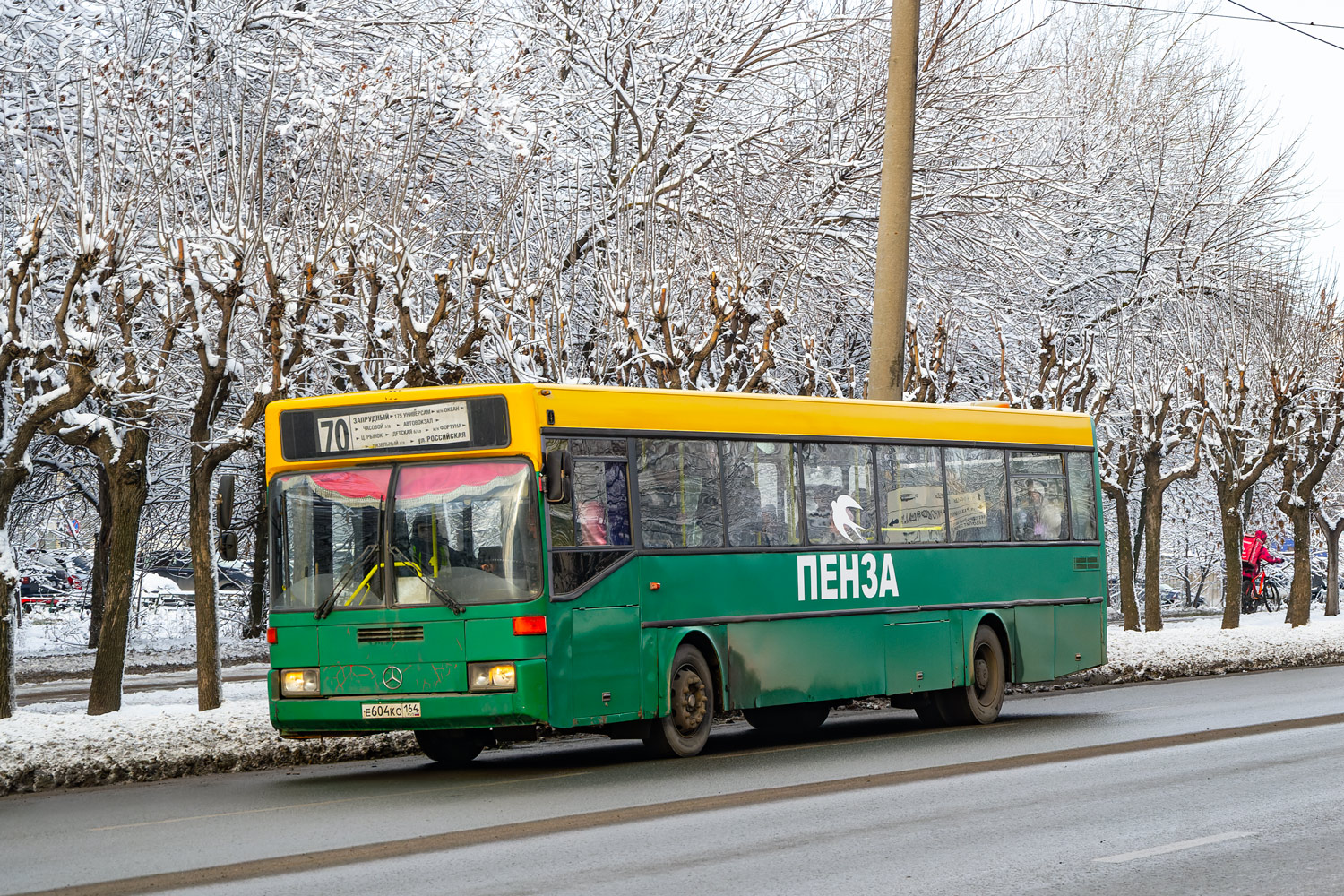 Пензенская область, Mercedes-Benz O405 № Е 604 КО 164