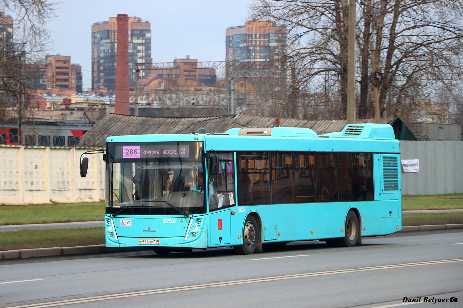 Санкт-Петербург, МАЗ-203.947 № 38126