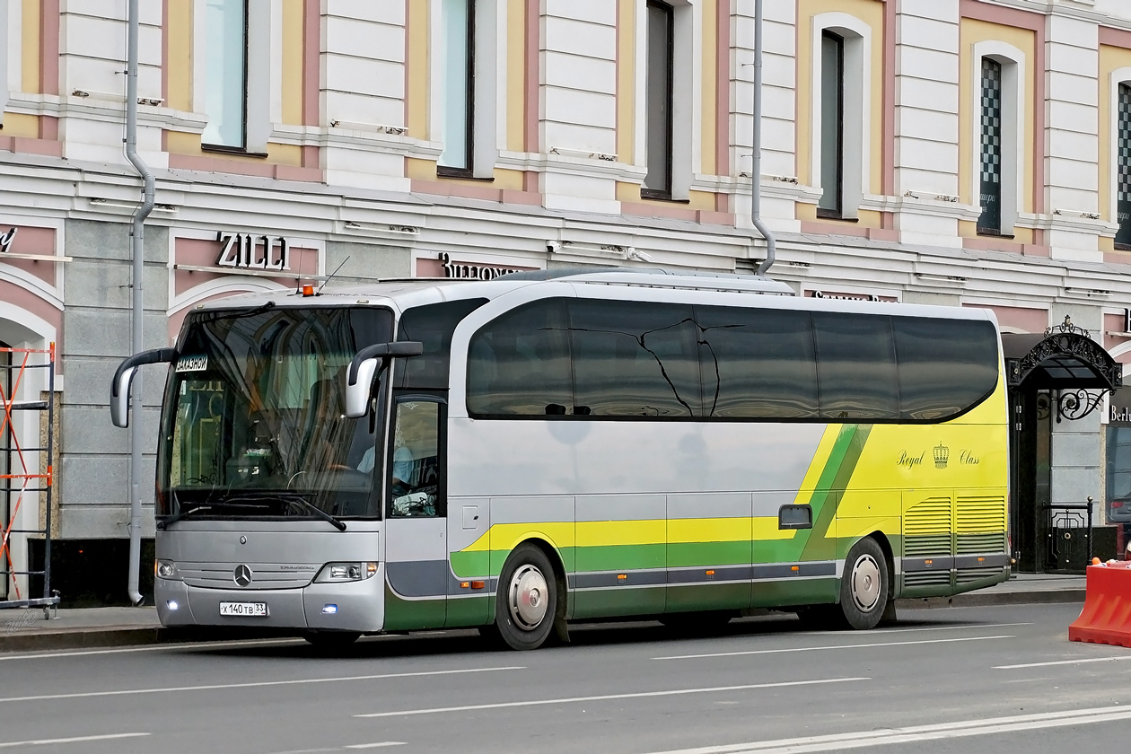 Владимирская область, Mercedes-Benz O580-15RHD Travego № Х 140 ТВ 33