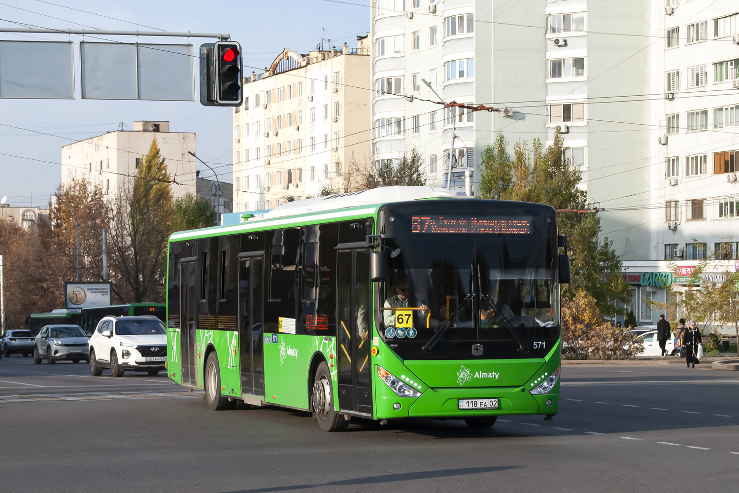 Алматы, Zhong Tong LCK6125HGAN № 571