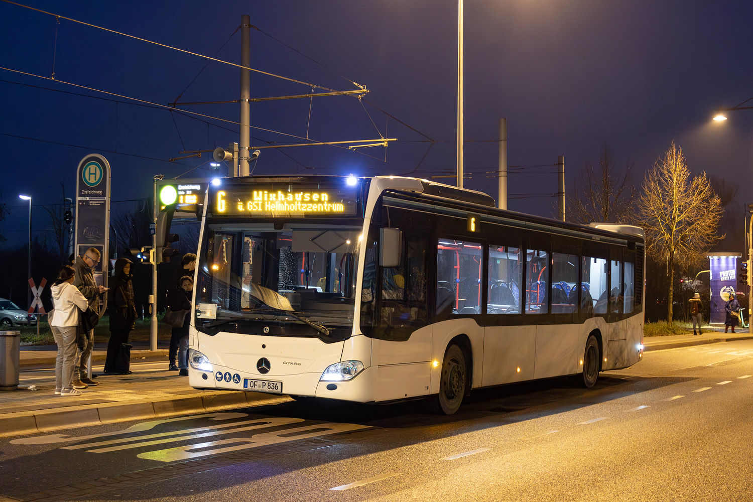 Гессен, Mercedes-Benz Citaro C2 № OF-P 836