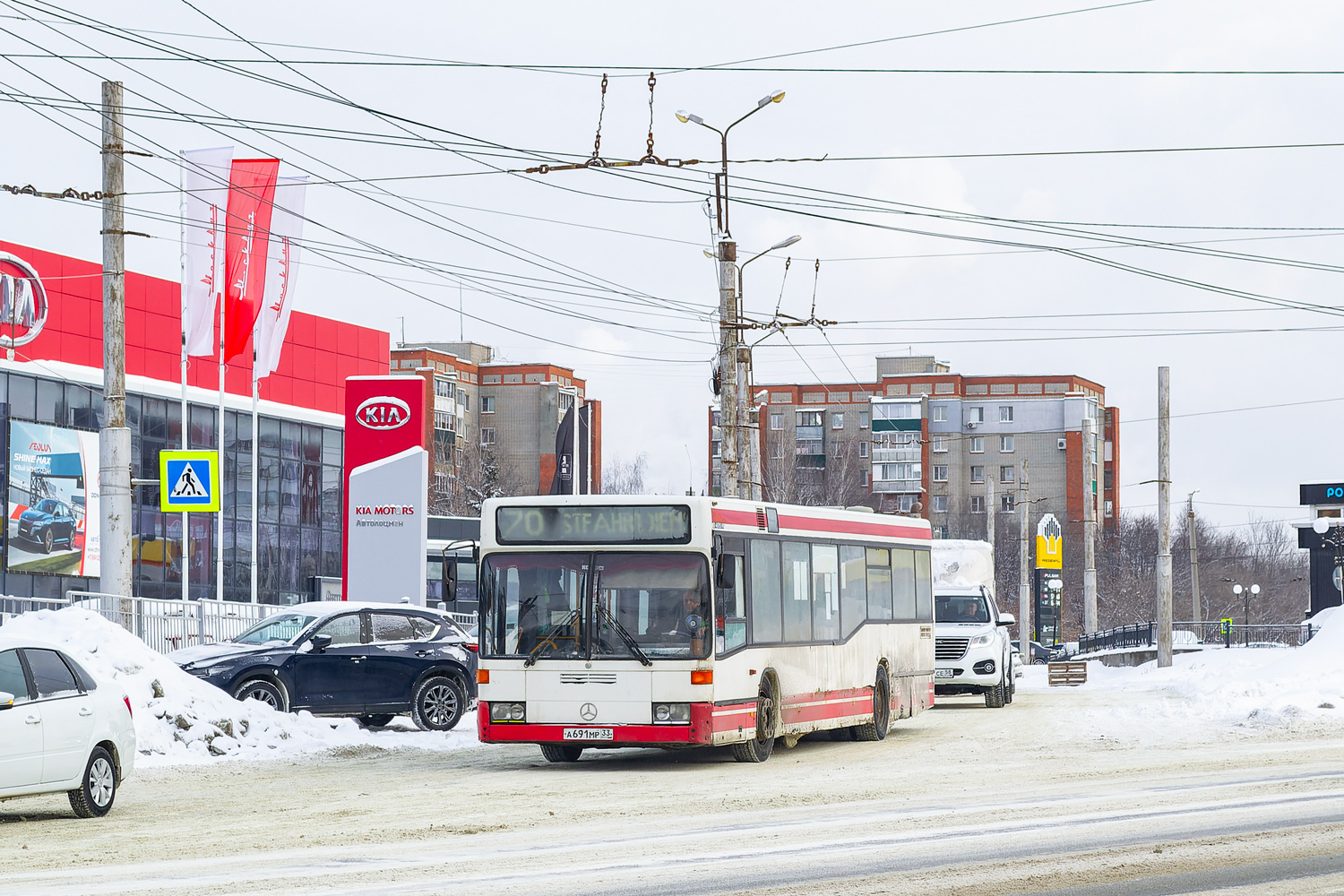 Пензенская область, Mercedes-Benz O405N2 № А 691 МР 33