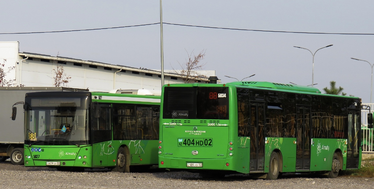 Алматы, Golden Dragon XML6125CR № 5034