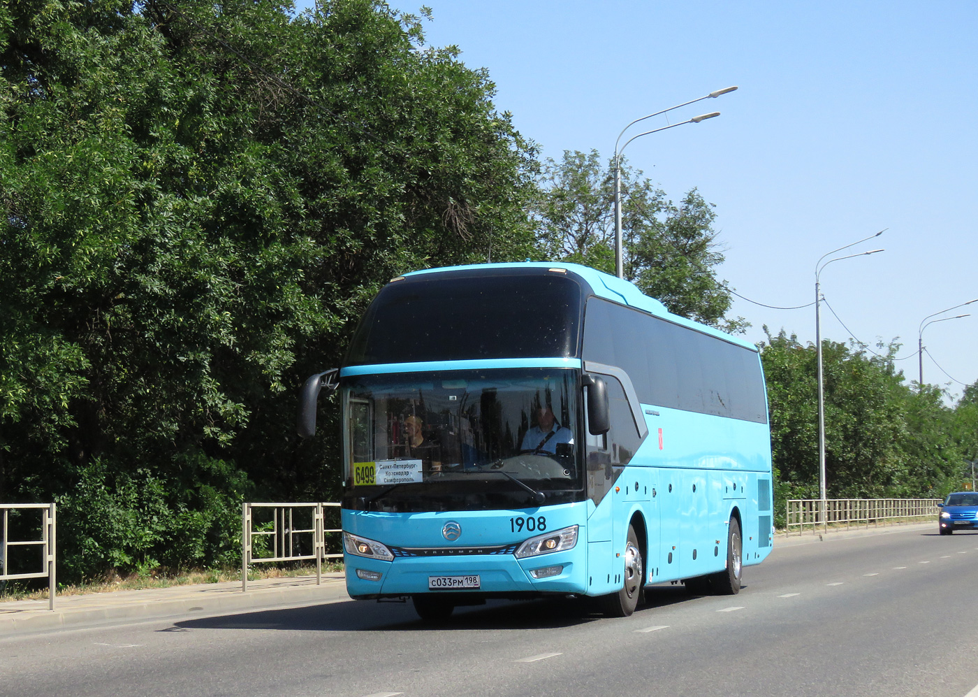 Санкт-Петербург, Golden Dragon XML6126JR № 1908