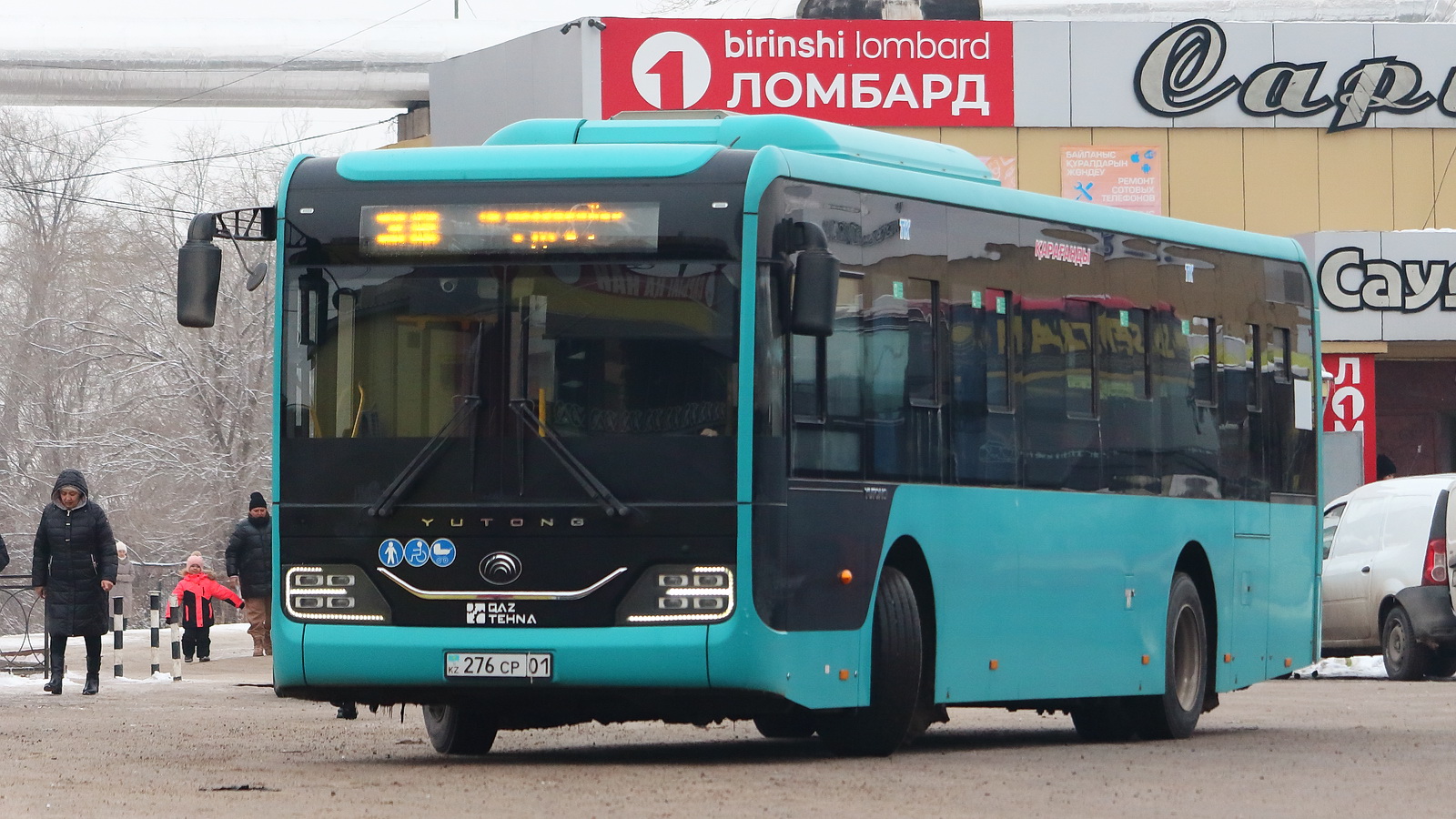 Карагандинская область, Yutong ZK6116HG (QazTehna) № 276 CP 01