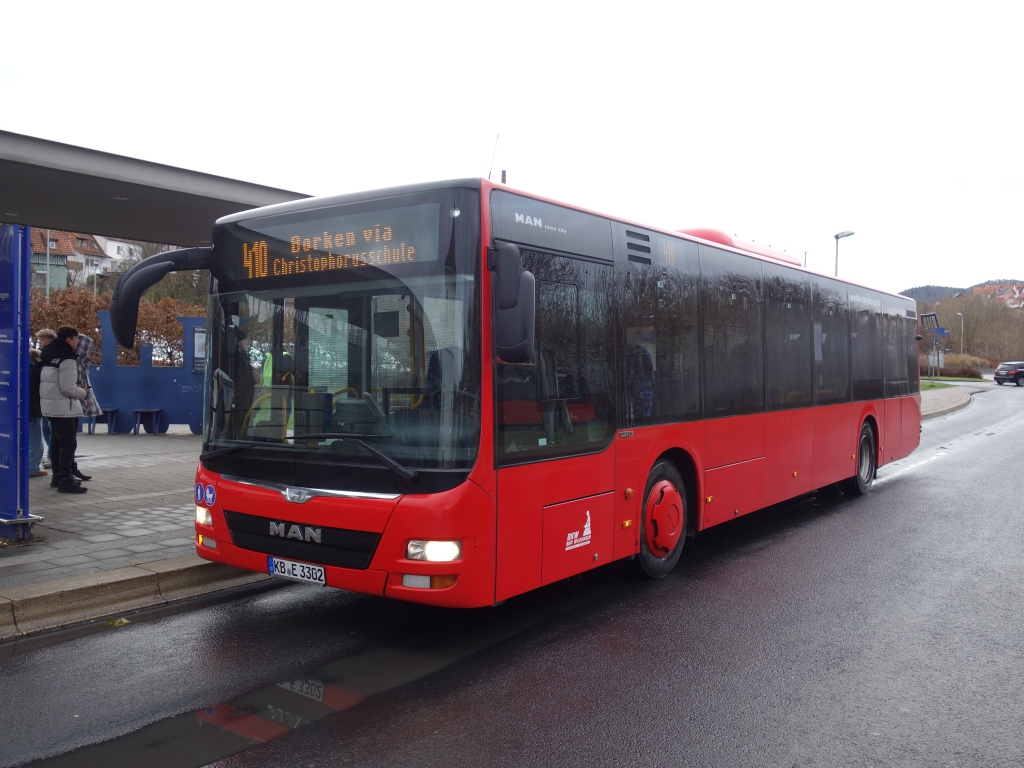 Гессен, MAN A21 Lion's City NL323 № KB-E 3302