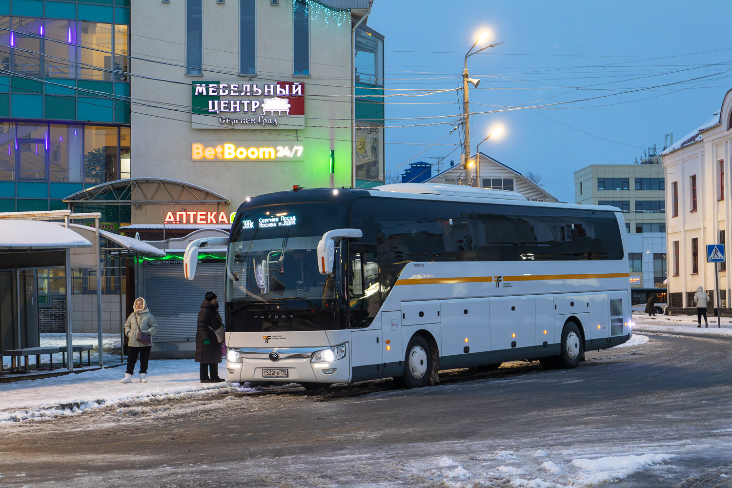 Московская область, Yutong ZK6122H9 № 107532