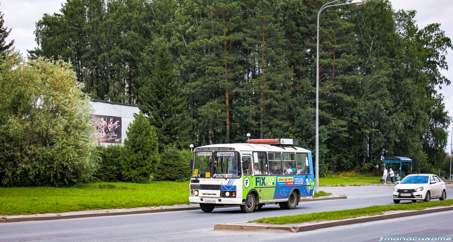 Томская область, ПАЗ-32054 № К 679 НК 70