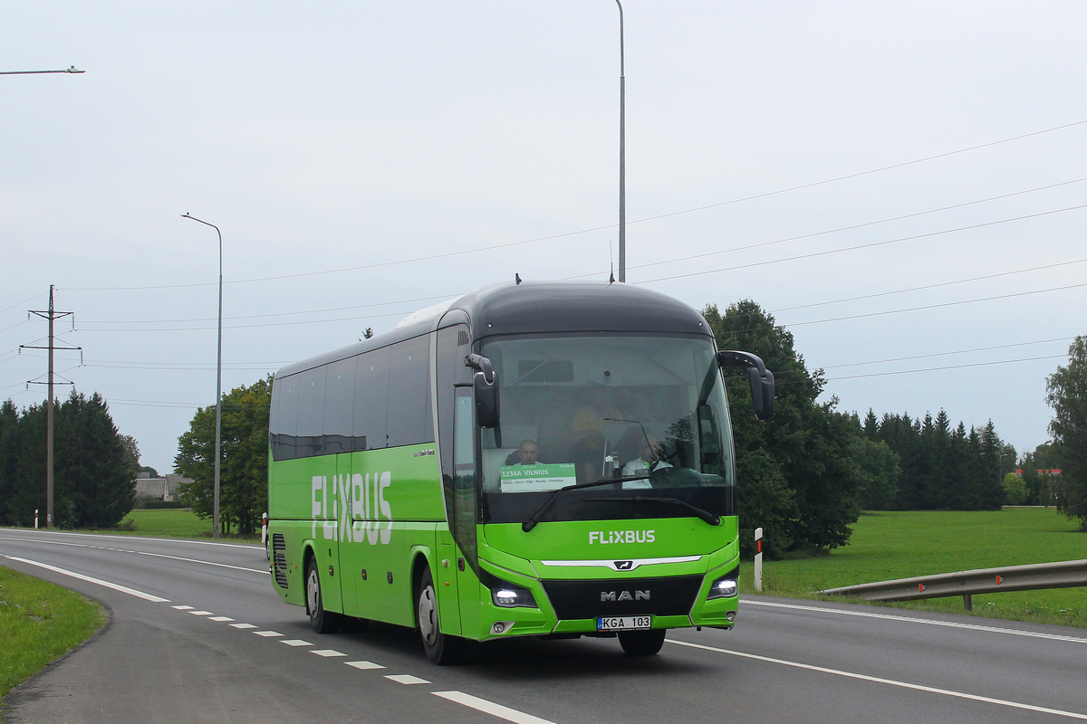 Литва, MAN R07 Lion's Coach RHC464 № KGA 103