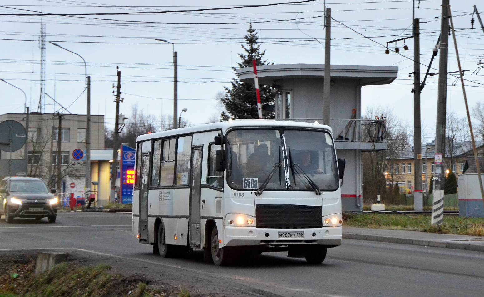 Санкт-Петербург, ПАЗ-320402-05 № 9188