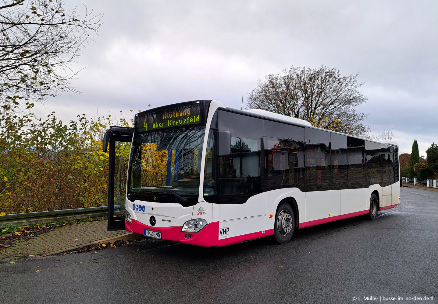 Нижняя Саксония, Mercedes-Benz Citaro C2 hybrid № 90