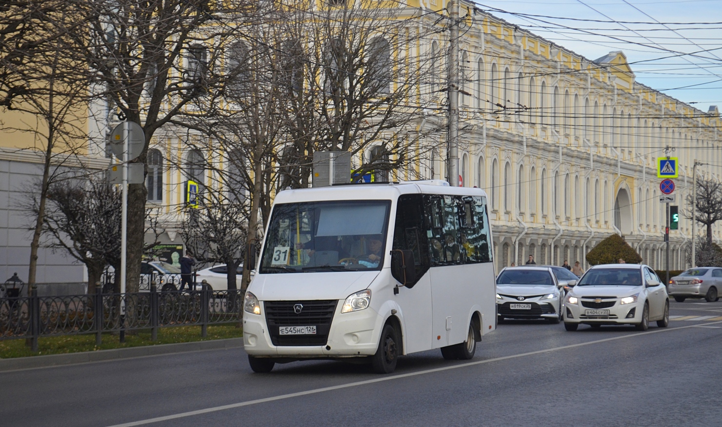 Ставропольский край, ГАЗ-A63R42 Next № Е 545 НС 126