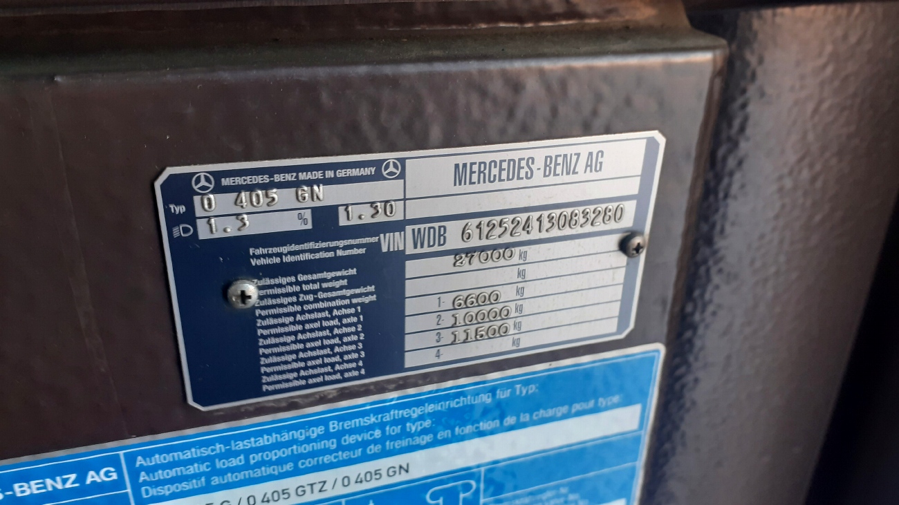 Свердловская область, Mercedes-Benz O405GN2 № КР 442 66