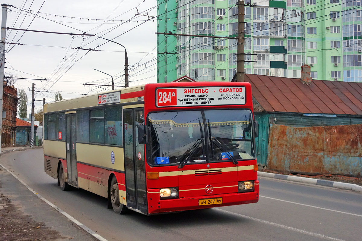 Саратовская область, Mercedes-Benz O405 № АМ 247 64