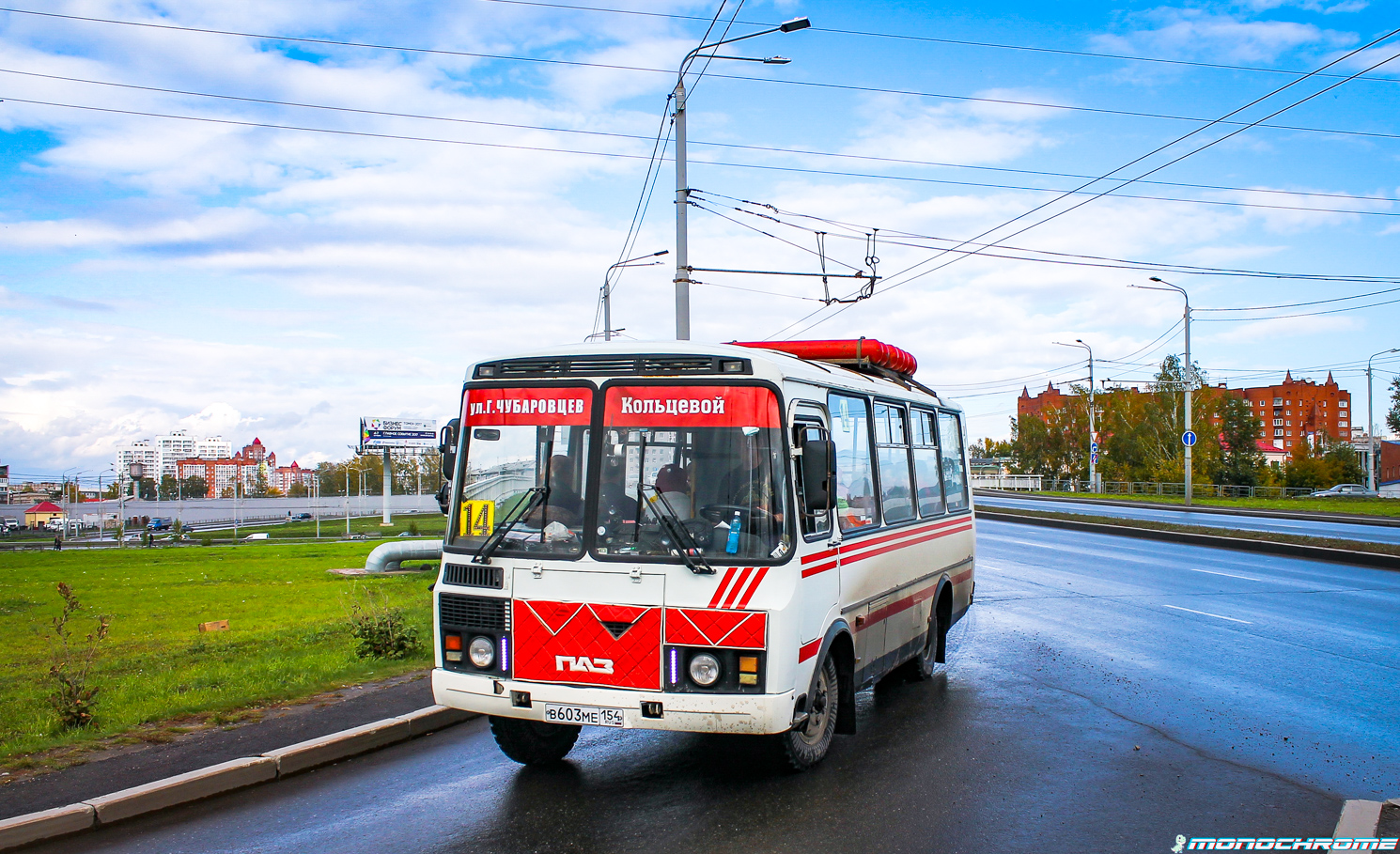 Томская область, ПАЗ-32054 № В 603 МЕ 154