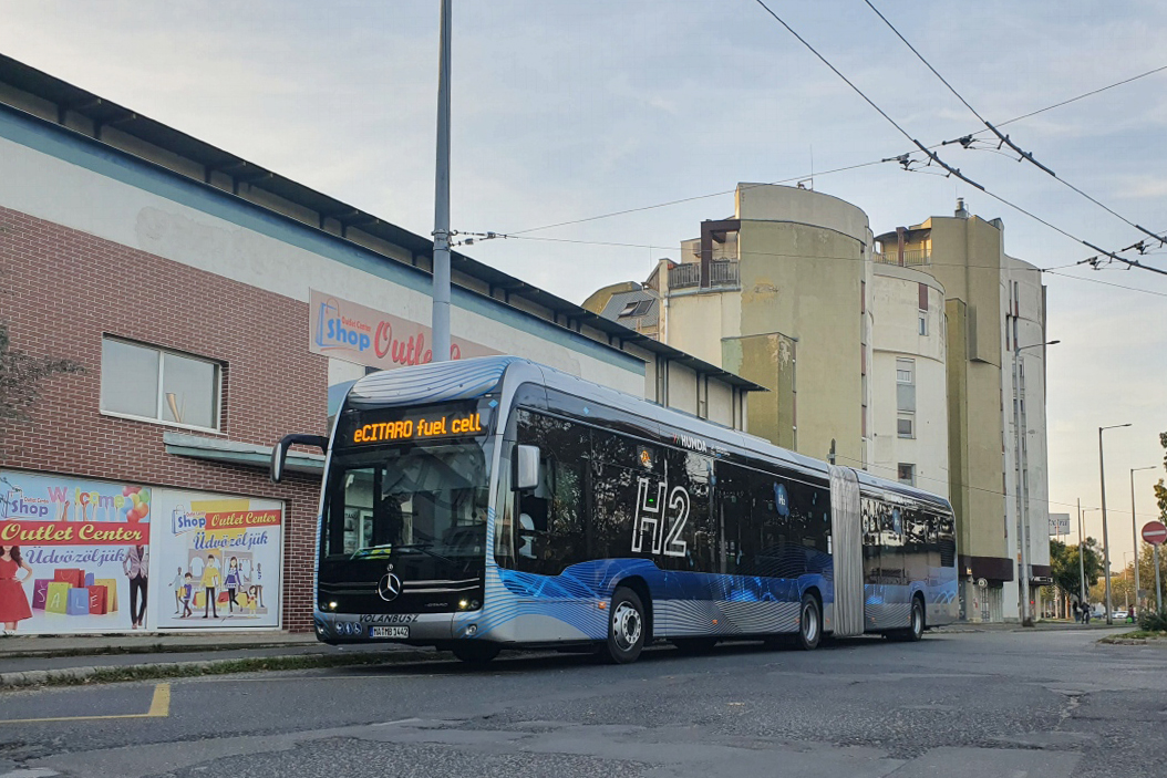 Венгрия, Mercedes-Benz eCitaro G fuel cell № MA-MB 1442