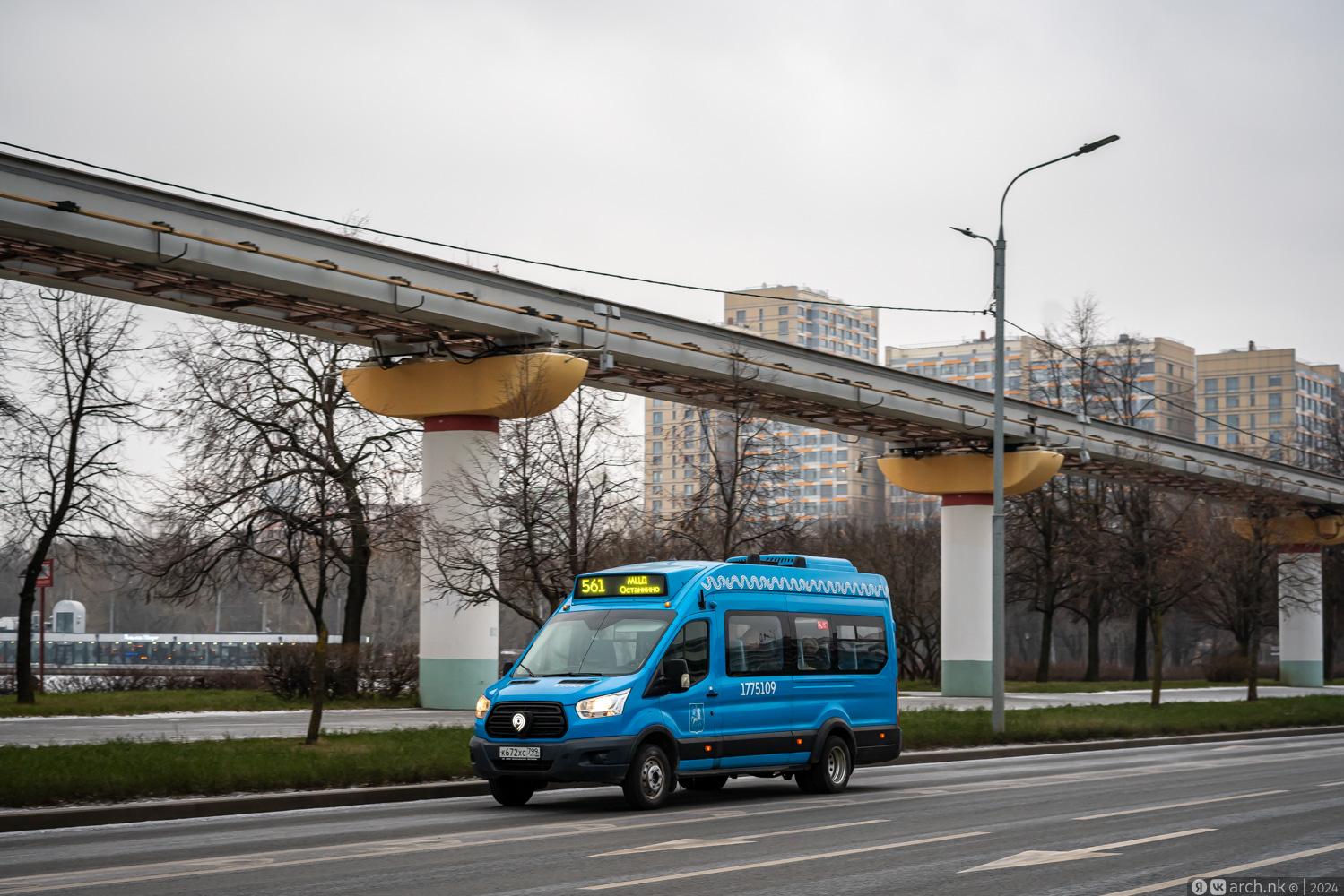 Москва, Нижегородец-222708 (Ford Transit FBD) № 1775109