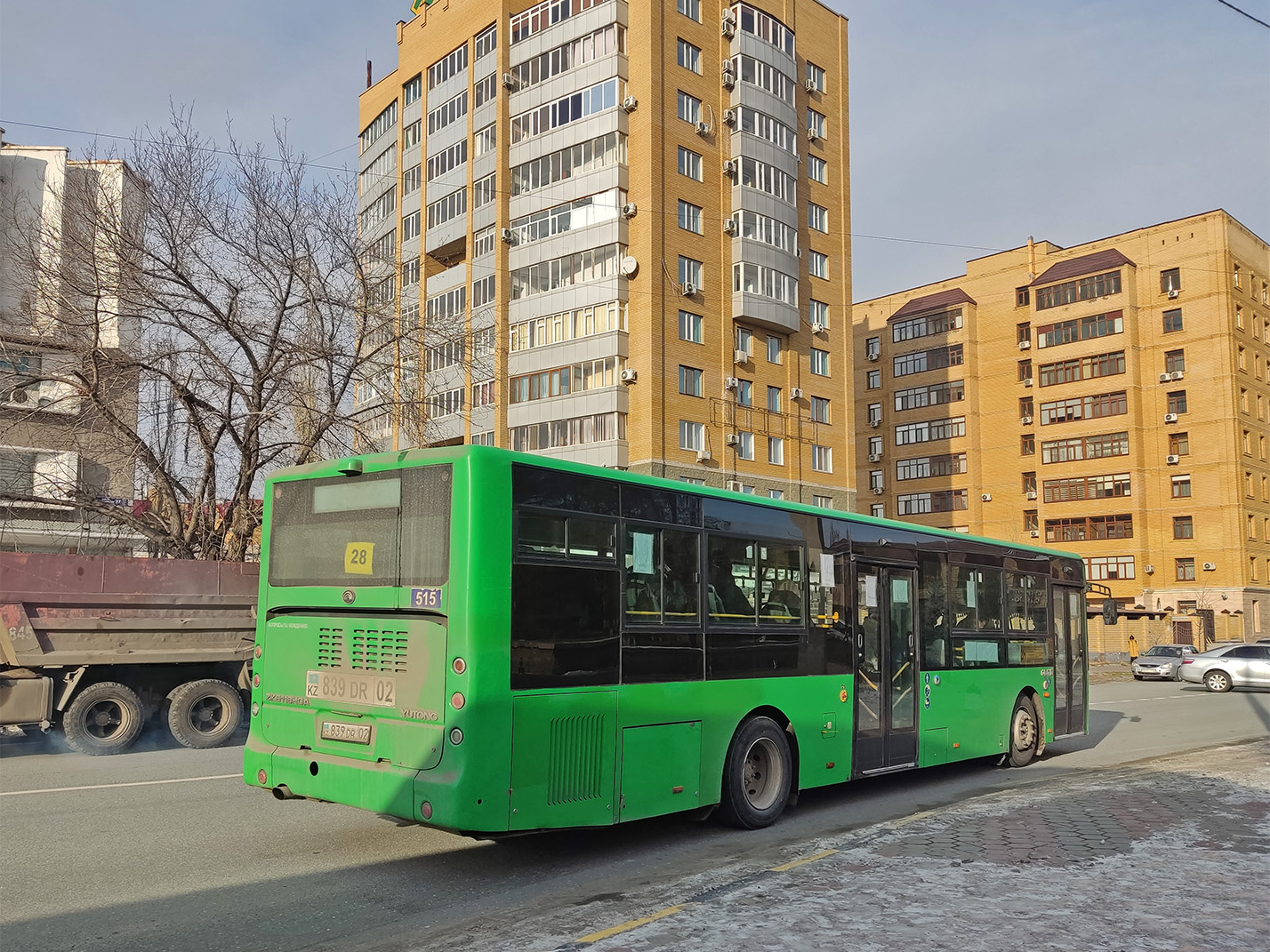 Абайская область, Yutong ZK6118HGA № 839 DR 02