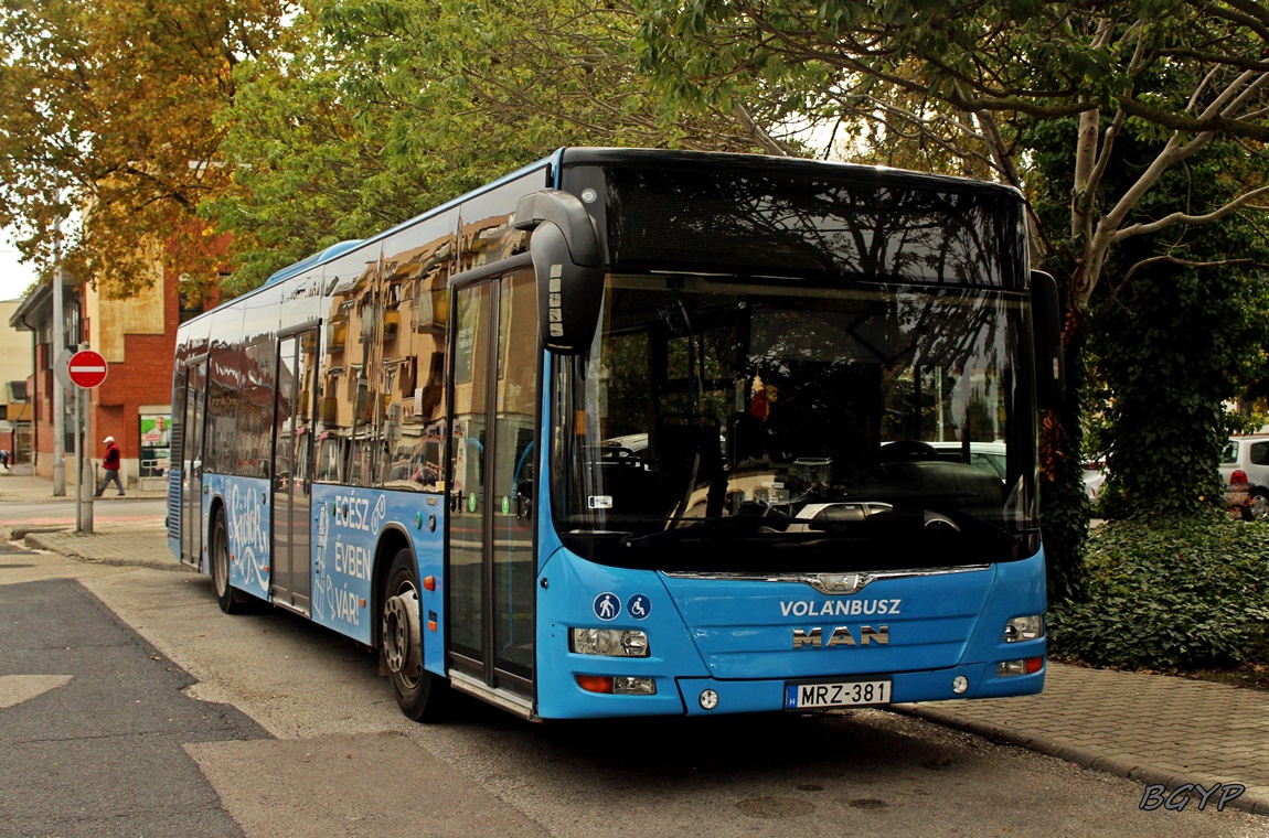 Венгрия, MAN A21 Lion's City NL283 № MRZ-381