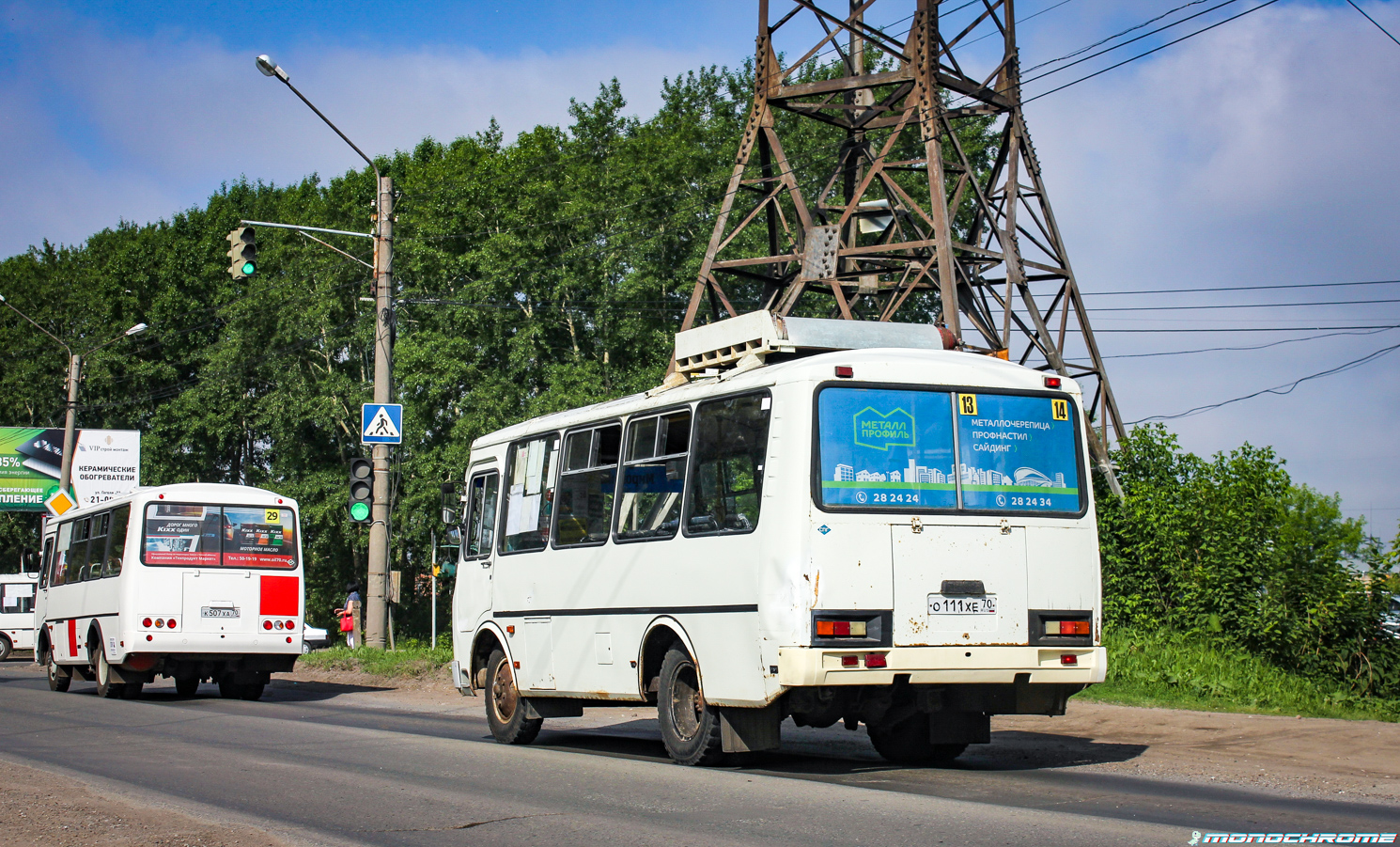 Томская область, ПАЗ-32054 № К 507 ХА 70; Томская область, ПАЗ-32054 № О 111 ХЕ 70