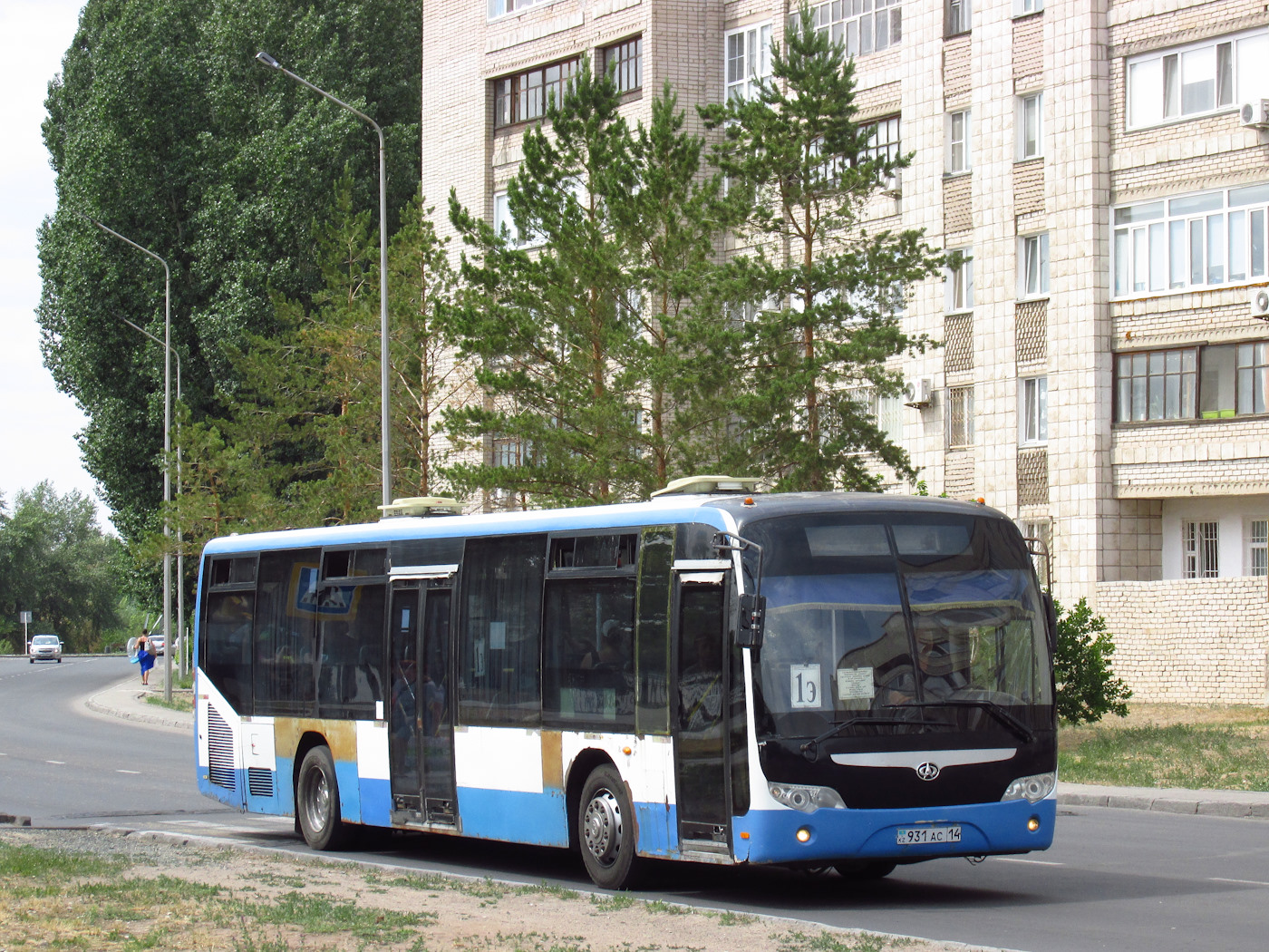Павлодарская область, Zonda YCK6128HC № 931 AC 14