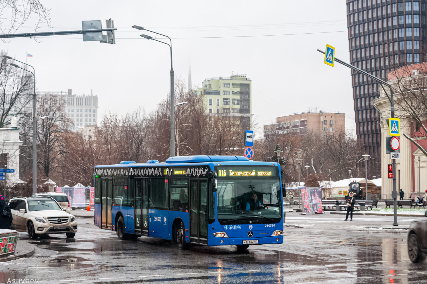 Москва, Mercedes-Benz Conecto II № 080360