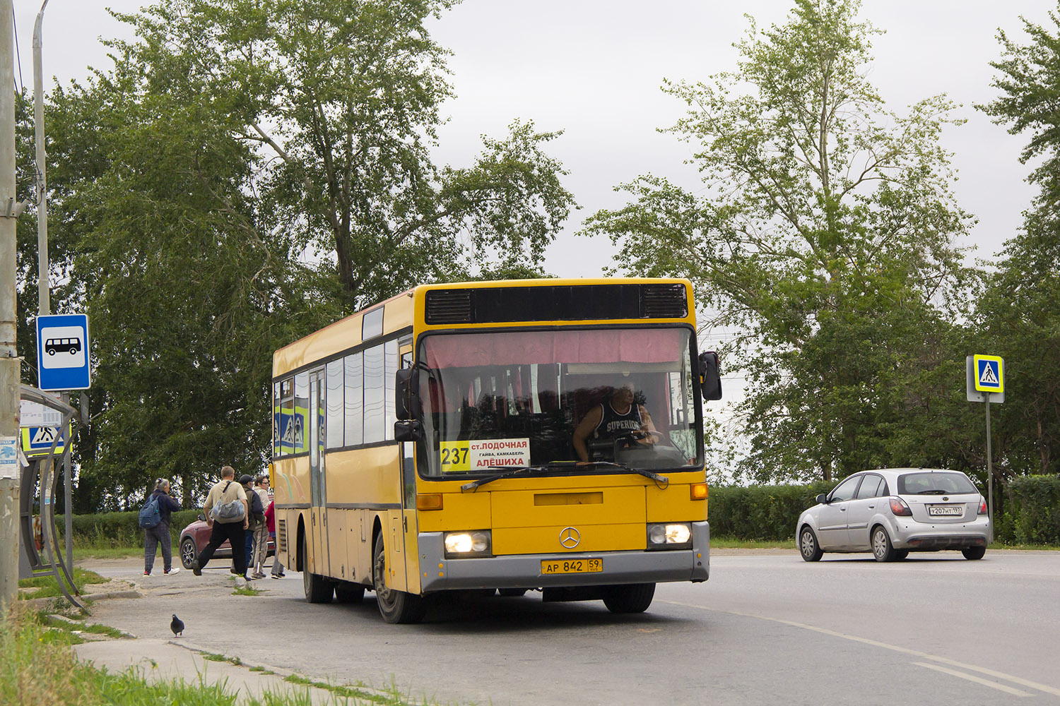 Пермский край, Mercedes-Benz O407 № АР 842 59