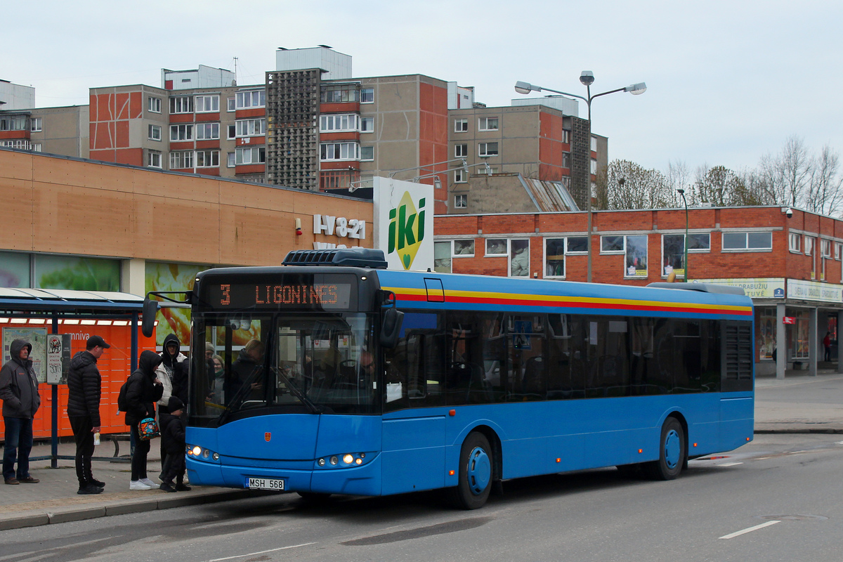 Литва, Solaris Urbino III 12 № MSH 568