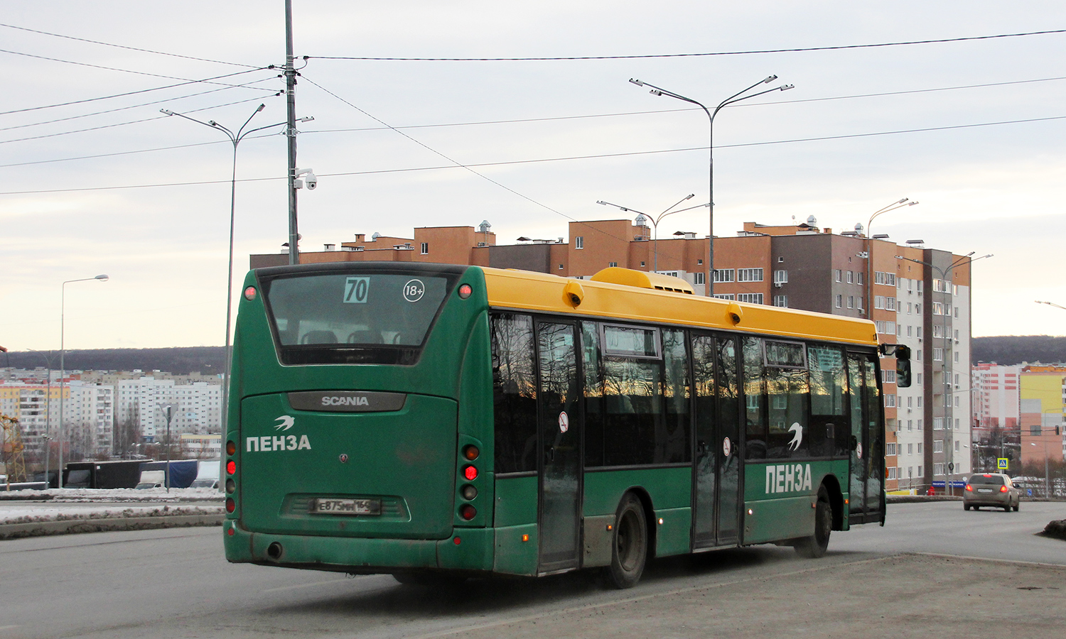 Penza region, Scania OmniLink II (Scania-St.Petersburg) # Е 875 МН 164