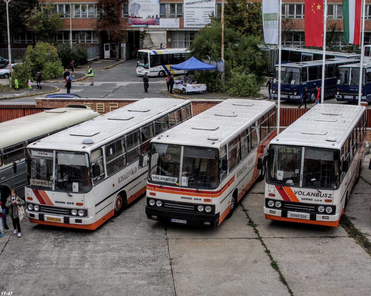 Венгрия, Ikarus 260.20M № DUD-626; Венгрия, Ikarus 256.74C № AA IK-256; Венгрия, Ikarus 260.20M № GNX-334