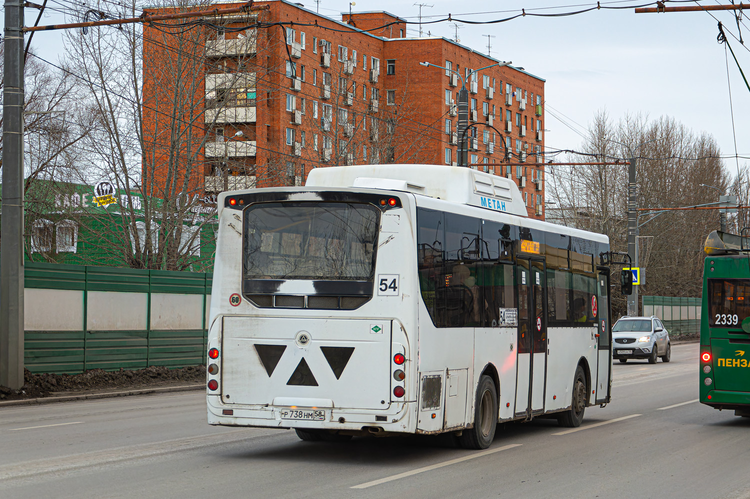 Пензенская область, КАвЗ-4270-70 № Р 738 НМ 58