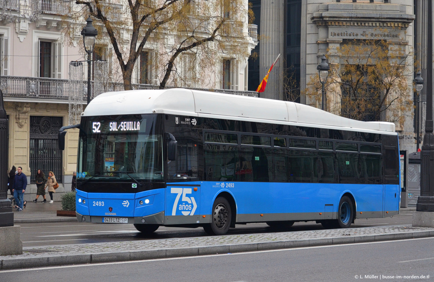 Испания, Castrosua New City GNC 12 № 2493