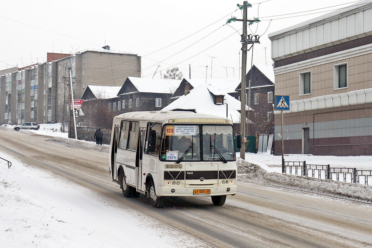 Кемеровская область - Кузбасс, ПАЗ-32054 № АТ 024 42